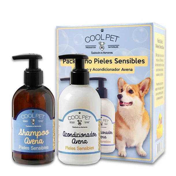 COOLPET PACK BAÑO PIELES SENSIBLES