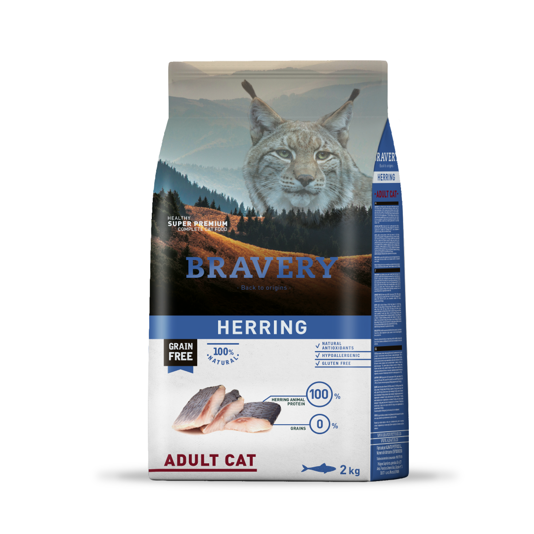 BRAVERY HERRING ADULT CAT