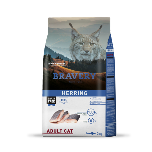 BRAVERY HERRING ADULT CAT