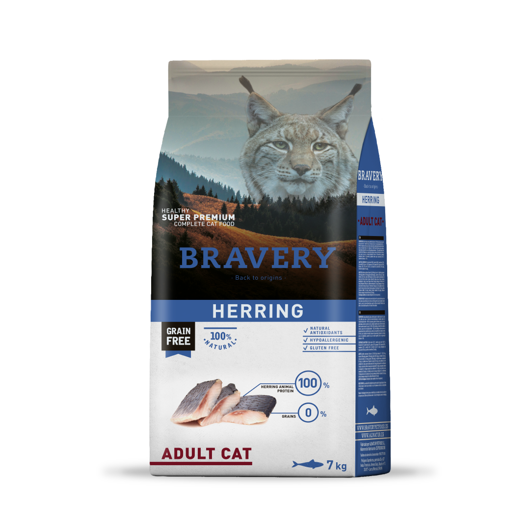 BRAVERY HERRING ADULT CAT