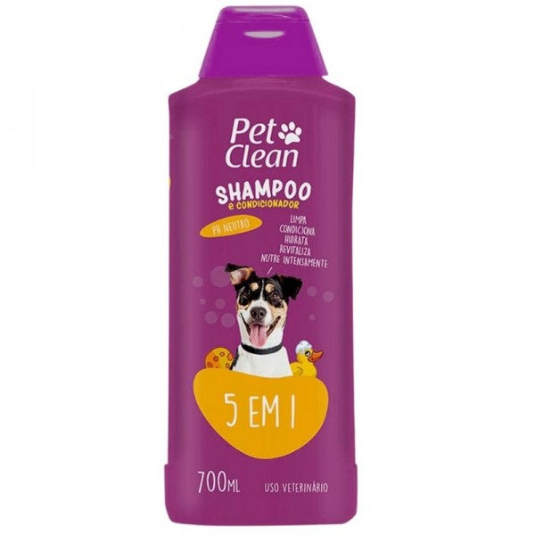 PETCLEAN SHAMPOO Y ACONDICIONADOR 5 EN 1