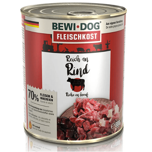 BEWIDOG ALIMENTO HÚMEDO RICO EN RES