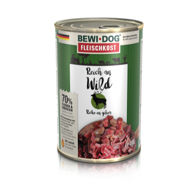 BEWIDOG ALIMENTO HÚMEDO RICO EN VENADO